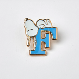 Peanuts Alphabet Enamel Pin