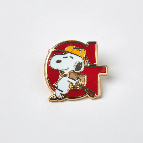 Peanuts Alphabet Enamel Pin