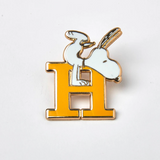 Peanuts Alphabet Enamel Pin