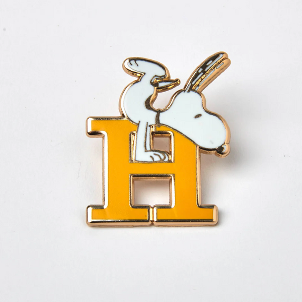 Peanuts Alphabet Enamel Pin