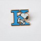 Peanuts Alphabet Enamel Pin