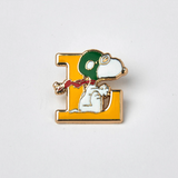 Peanuts Alphabet Enamel Pin