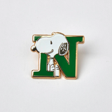Peanuts Alphabet Enamel Pin