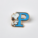 Peanuts Alphabet Enamel Pin