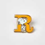 Peanuts Alphabet Enamel Pin
