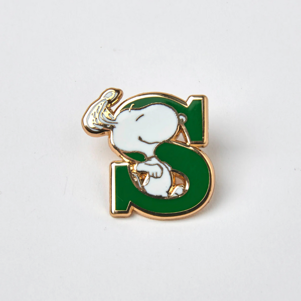 Peanuts Alphabet Enamel Pin
