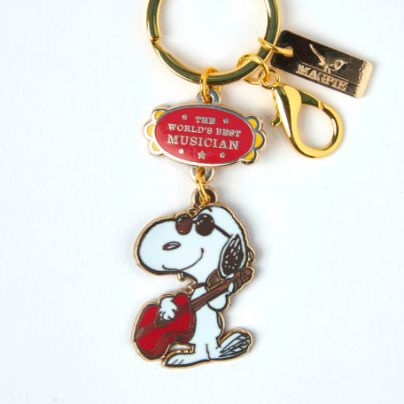 Peanuts World's Best Keyring - Musician