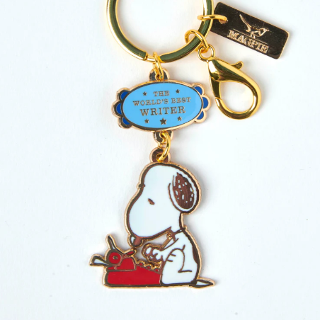 Peanuts World's Best Keyring - Writer