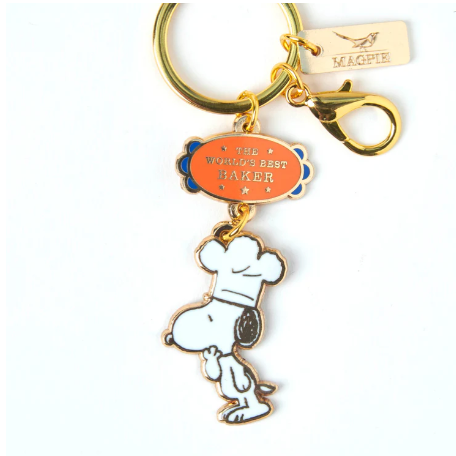 Peanuts World's Best Keyring - Baker