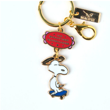 Peanuts World's Best Keyring - Skateboarder