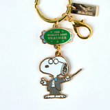 Peanuts World's Best Keyring - Teacher