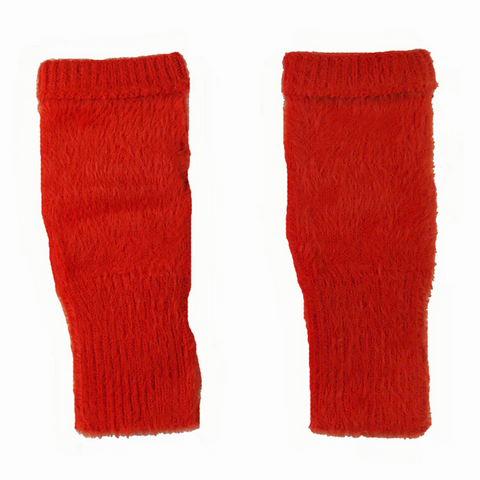 Gemjar Cosy Fingerless Gloves - Rust