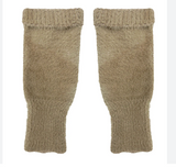 Gemjar Cosy Fingerless Gloves - Fawn