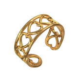 Hot Tomato Heart Ring