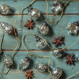 Mini Silver Bauble Garland