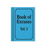 Book of Excuses - Mini Notebook