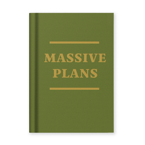 Massive Plans - Mini Notebook