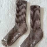 Le Bon Shoppe Ballet Socks - Mocha Mousse 1
