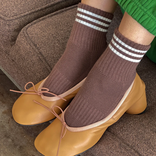 Le Bon Shoppe Girlfriend Socks - Mahogany