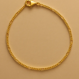 Gold Lunar Dainty Chain Bracelet