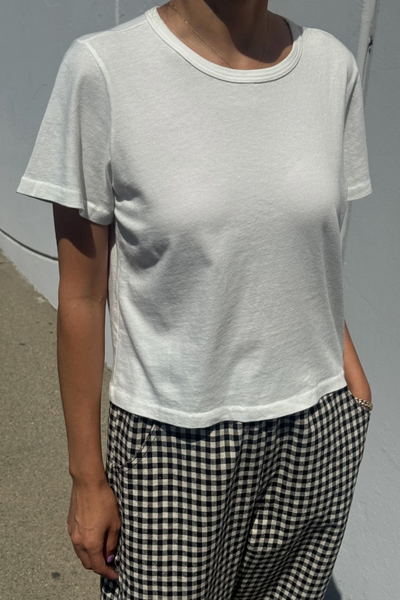 Le Bon Shoppe The Little Boy Tee - Vintage White 2
