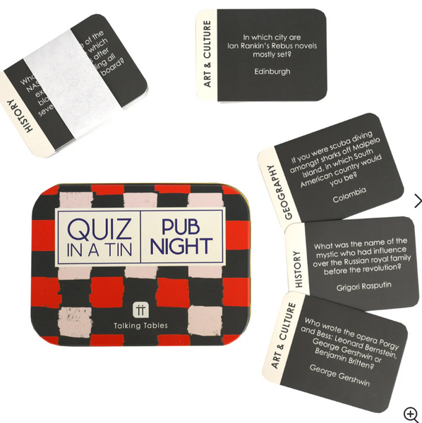 Quiz In A Tin - Pub Quiz