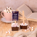 Irish Cream Flavour Milk Hot Chocolate Spoon with Marshmallows