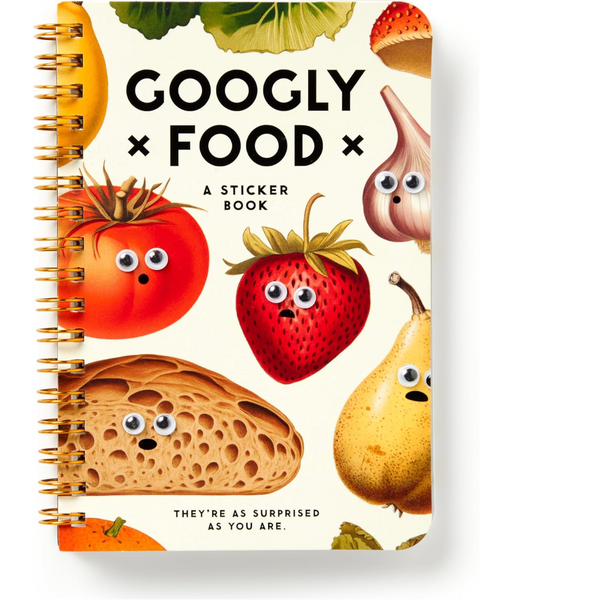 Googly Food Sticker Book
