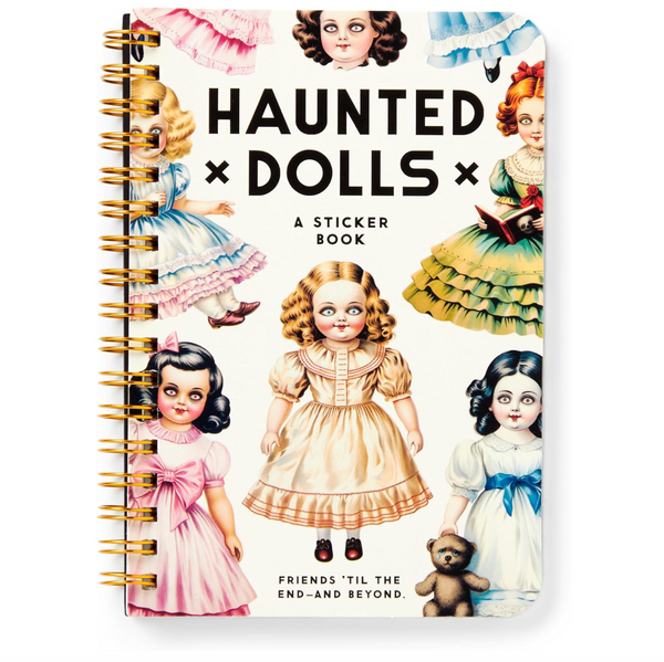 Haunted Dolls Sticker Book