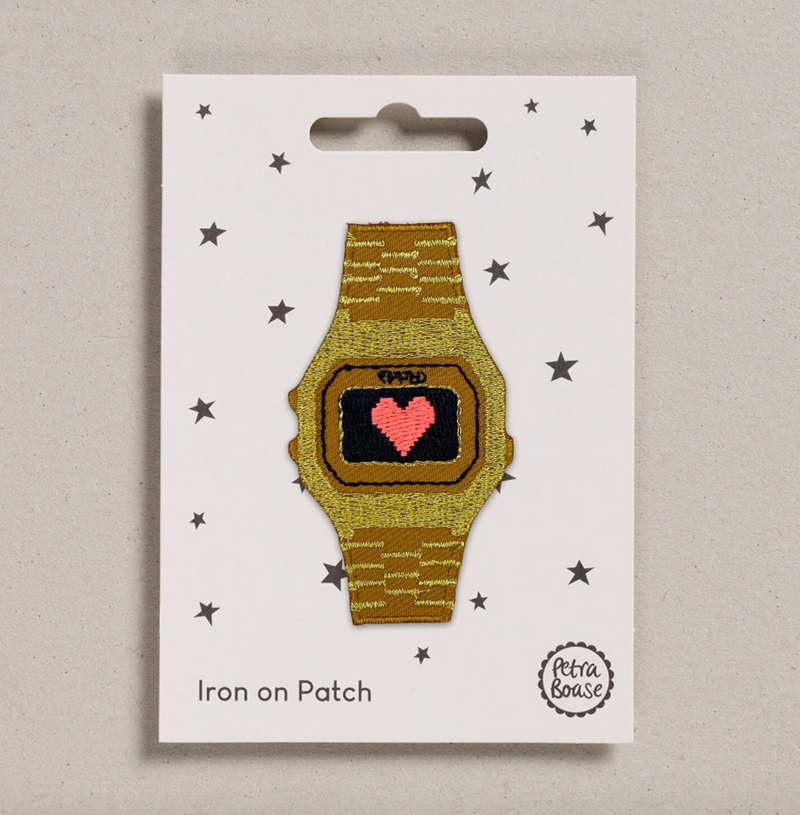Iron on Patch - Love Watch