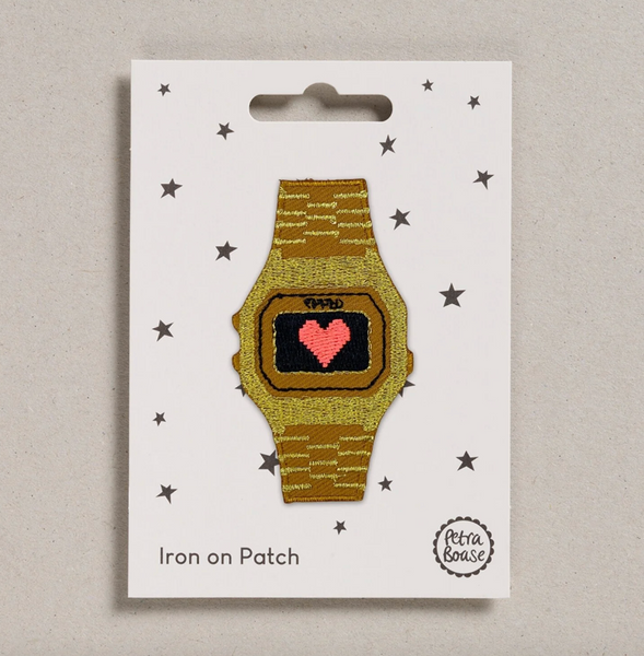 Iron on Patch - Love Watch