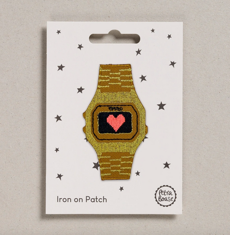 Iron on Patch - Love Watch