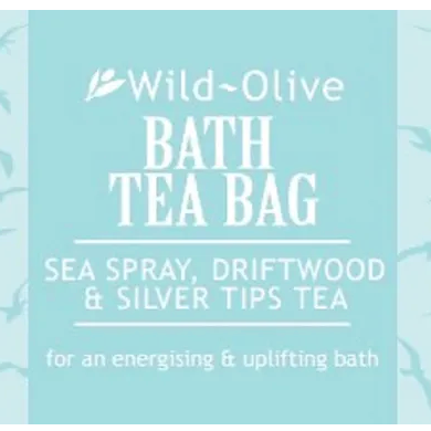 Bath Tea Bag - Sea Spray, Driftwood & Silver
