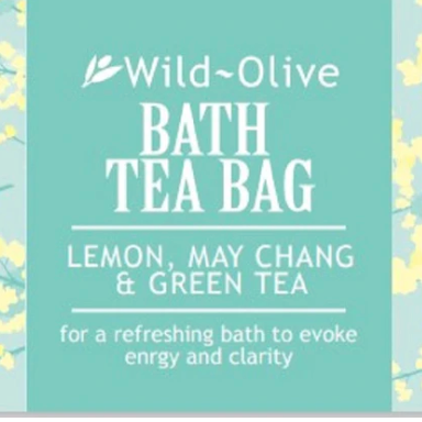 Bath Tea Bag - Lemon, May Chang & Green Tea