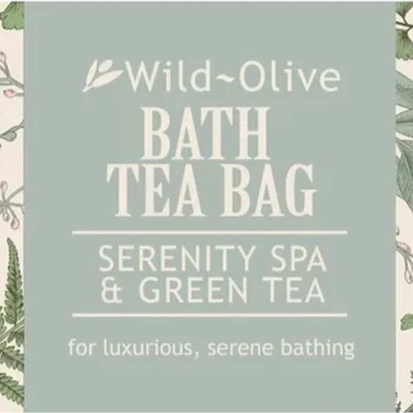 Bath Tea Bag - Serenity Spa & Green Tea