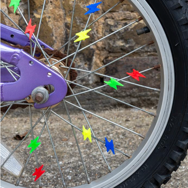 Bike Spoke Lightning Bolts