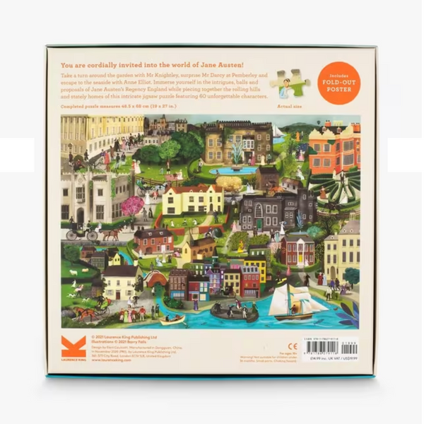 World of Jane Austen Jigsaw Puzzle, 1000 Pieces