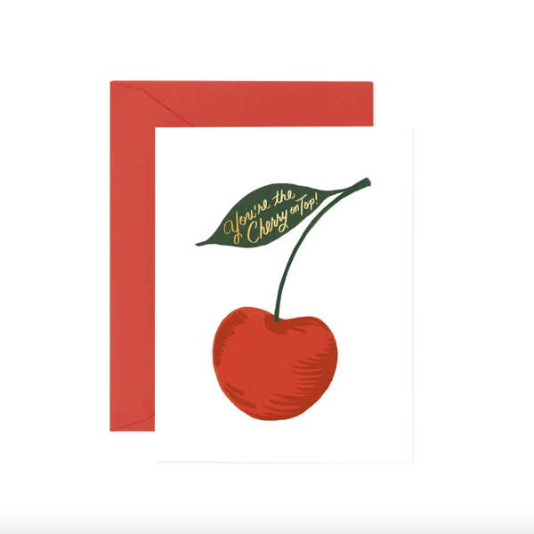 Rifle Paper You're the Cherry on top Card