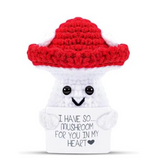 Positive Crochet Mushroom
