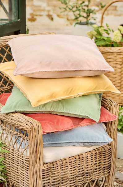 Ib Laursen Cushion - Velvet Melon