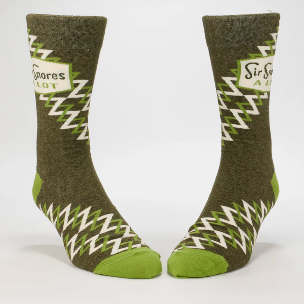 Blue Q 'Sir Snores A Lot' Men's Socks