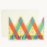 Hadley Paper Goods It's My Birthdaty Crown Card