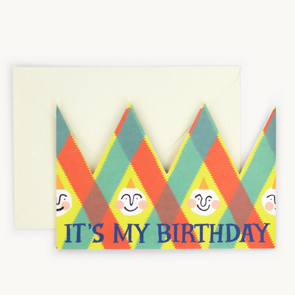 Hadley Paper Goods It's My Birthdaty Crown Card