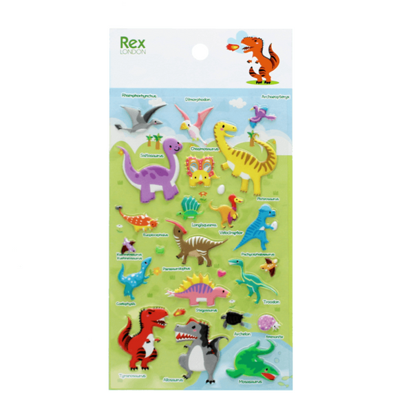 3D Puffy Stickers - Dinosaurs