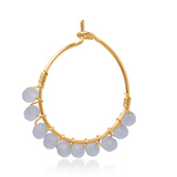 Big Metal London Seraphina Petite Brass Earrings