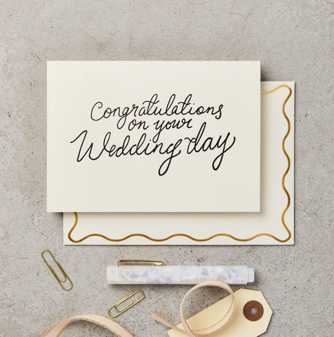 Katie Leamon Congratulations on your Wedding Day Card