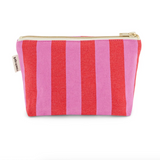 Rose in April Pouch Sofia Stripes - Orchid/Tomato