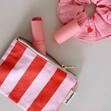 Rose in April Marie Purse Stripes Tomato/Candypink