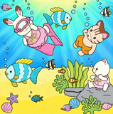 Cosy Adventures Sylvanian Families Colouring Book