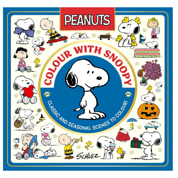 Peanuts Colour With Snoopy Colouring Book